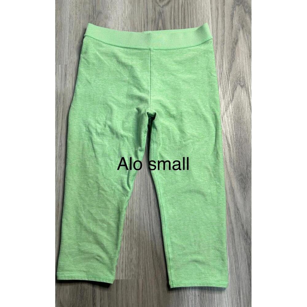Alo Women's Green Activewear‎ Leggings, Small